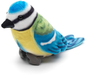 Ptak Niebieska Sikorka Ptaszek - 10cm - pluszak, maskotka