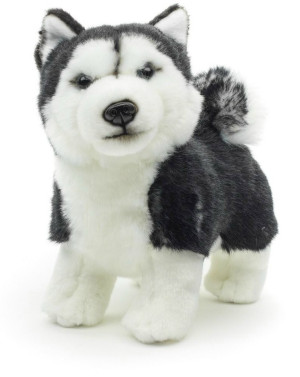 Piesek Husky Stojący - 22cm - pluszak, maskotka
