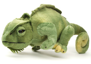 Kameleon Realistyczny - 28cm - pluszak, maskotka