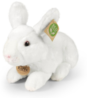 Królik Biały Zajączek - 23cm - pluszak, maskotka