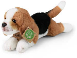 Piesek Beagle Leżący - 27cm - pluszak, maskotka