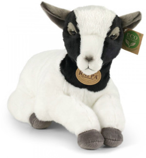 Koza Biała Leżąca Kozica - 30cm - pluszak, maskotka