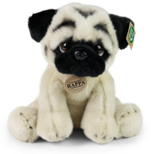 Piesek Mops Buldog Siedzący - 30cm - pluszak, maskotka