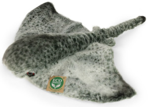 Manta Szara Płaszczka - 43cm - pluszak, maskotka
