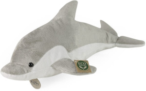 Delfin Szary Realistyczny - 38cm - pluszak, maskotka