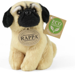 Piesek Mini Mops Buldog - 13cm - pluszak, maskotka