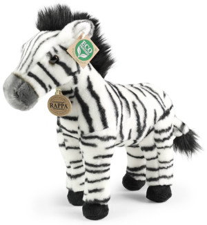 Zebra Stojąca Realistyczna - 30cm - pluszak, maskotka