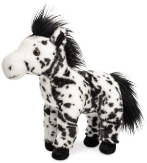 Konik Biały Tarantowaty Koń Stojący - 30cm - pluszak, maskotka