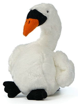 Łabędź Realistyczny - 15cm - pluszak, maskotka