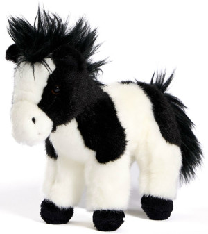 Konik Biały Tarantowaty Koń - 20cm - pluszak, maskotka