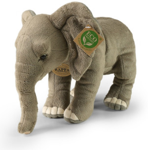 Słoń Afrykański Realistyczny Słonik - 28cm - pluszak, maskotka