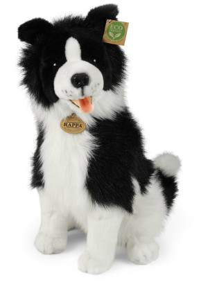 Piesek Border Collie Siedzący - 40cm - pluszak, maskotka