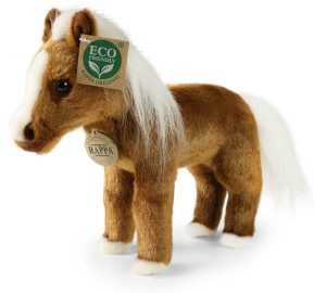 Brązowy Konik Stojący Koń - 23cm - pluszak, maskotka