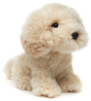 Piesek Cockapoo Siedzący Młody - 18cm - pluszak, maskotka