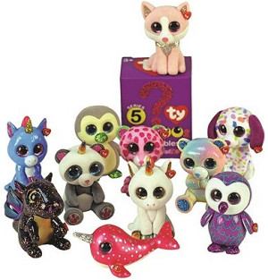 Figurka Zwierzątko Niespodzianka Pupilki TY - 7cm - pluszak, maskotka