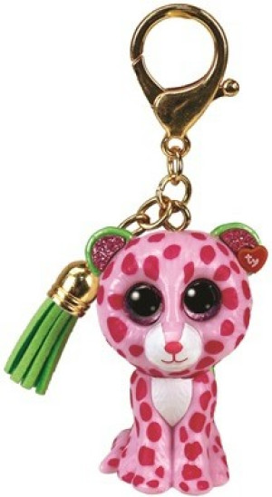 Brelok figurka Kotek lampart Glamour Mini Boos TY - 6cm - pluszak, maskotka