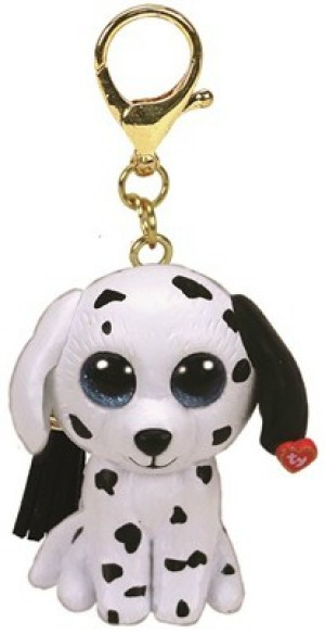 Brelok figurka Piesek Dalmatyńczyk Fetch Mini Boos TY - 6cm - pluszak, maskotka