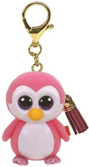 Brelok figurka Pingwin różowy Glider Mini Boos TY - 6cm - pluszak, maskotka