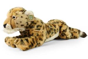 Gepard Pantera Leżąca Realistyczna - 48cm - pluszak, maskotka