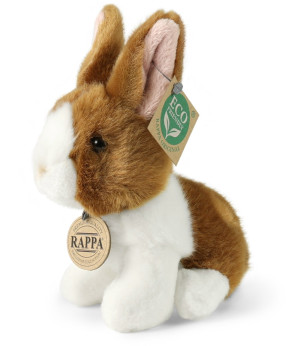 Królik Biało-Brązowy Zajączek - 16cm - pluszak, maskotka
