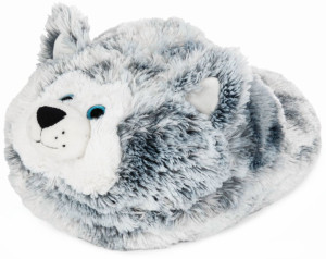Kapcie pantofle Piesek Husky - 35cm - pluszak, maskotka