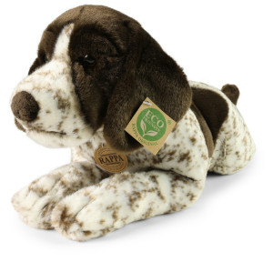 Piesek Owczarek Wyżeł Niemiecki Pointer Leżący Realistyczny 43cm - pluszak, maskotka