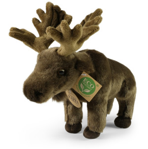 Łoś Leśny Renifer Stojący Realistyczny - 24cm - pluszak, maskotka