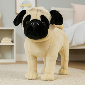 Piesek Buldog Mops DUBI - 45cm - pluszak, maskotka