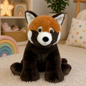 Miś Panda Czerwona DUBI - 36cm - pluszak, maskotka