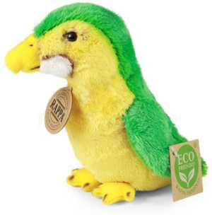 Papuga Ara Zielono-Żółta Mini - 15cm - pluszak, maskotka