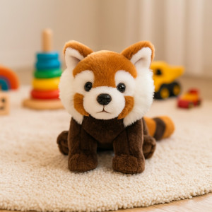 Miś Panda Czerwona DUBI - 22cm - pluszak, maskotka