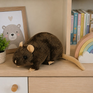 Myszka Brązowa Szczurek DUBI - 20cm - pluszak, maskotka