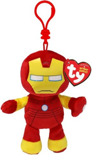 Brelok Iron Man Marvel TY - 9cm - pluszak, maskotka
