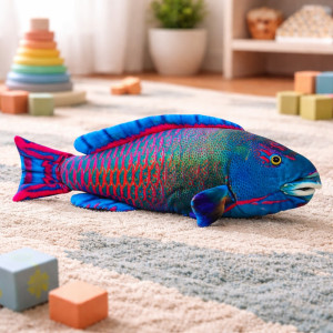 Ryba Morska Neonowa DUBI - 50cm - pluszak, maskotka