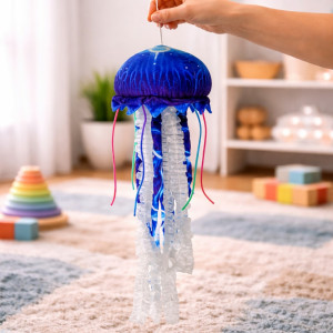 Meduza Niebieska DUBI - 50cm - pluszak, maskotka