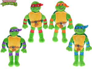 Wojownicze Żółwie Ninja TMNT 4 modele Żółw - 22cm Czerwony - pluszak, maskotka
