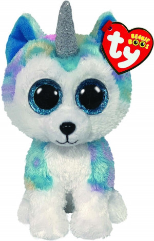 Piesek Husky Helena Pupilki TY - 15cm - pluszak, maskotka