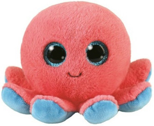 Ośmiornica różowa Sheldon Pupilki TY - 15cm - pluszak, maskotka