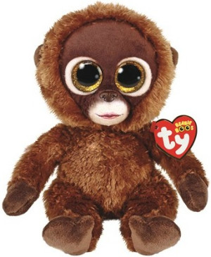 Małpka Orangutan Chessie Pupilki TY - 15cm - pluszak, maskotka