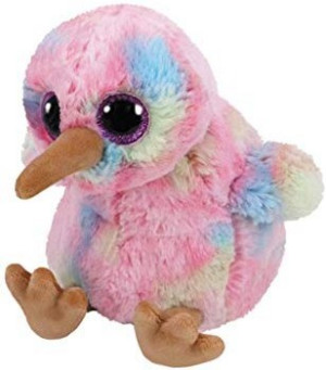 Ptak Kiwi Pupilki TY - 24cm - pluszak, maskotka