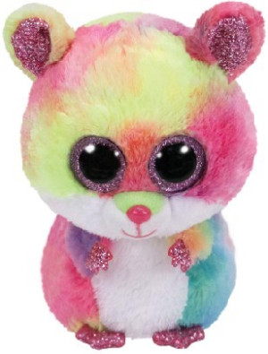 Chomik Rodney Pupilki TY - 24cm - pluszak, maskotka
