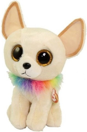 Piesek Chewey Chihuahua Pupilki TY - 24cm - pluszak, maskotka