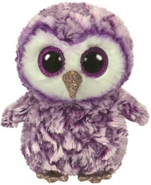 Sowa Moonlight Pupilki TY - 24cm - pluszak, maskotka