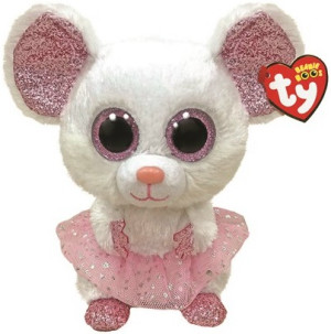 Myszka Ballerina Nina Pupilki TY - 24cm - pluszak, maskotka