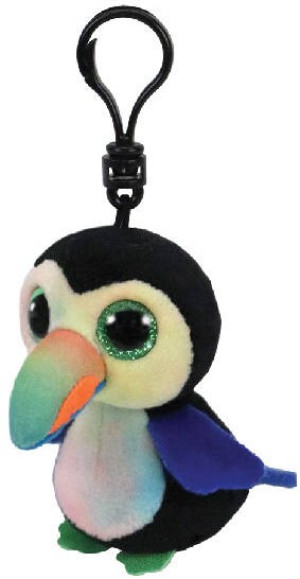Brelok Tukan Beaks Pupilki TY - 9cm - pluszak, maskotka