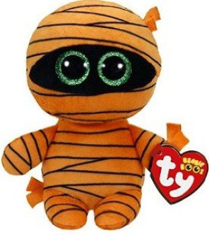 Mumia Mask Halloween Pupilki TY - 15cm - pluszak, maskotka