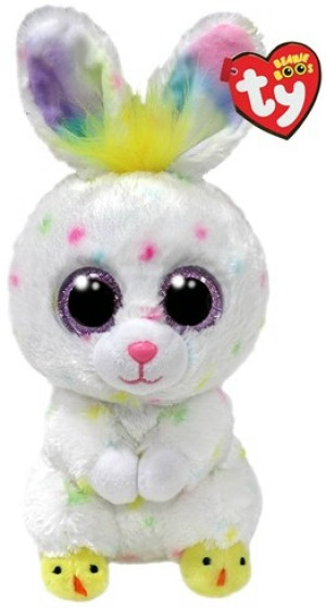Królik Dusty Zajączek Pupilki TY - 15cm - pluszak, maskotka