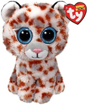 Lampart Leopard Kotek Coco Pupilki TY - 15cm - pluszak, maskotka