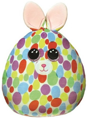 Poduszka Królik Zajączek Bloomy Squishy Ty - 40x30cm - pluszak, maskotka