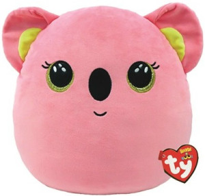 Poduszka Miś Koala Poppy Squishy Ty - 22x22cm - pluszak, maskotka